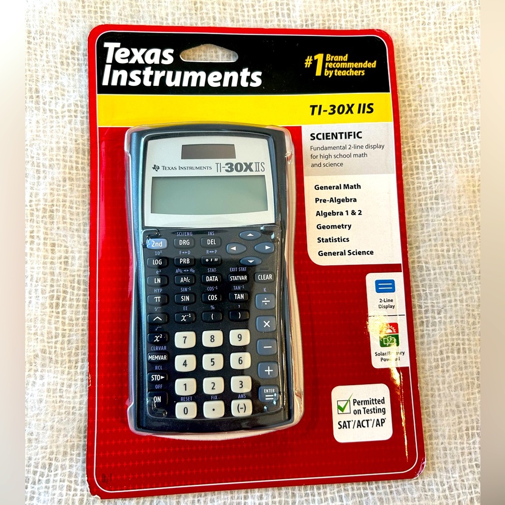 Texas Instruments TI-30XIIS Scientific Calculator new